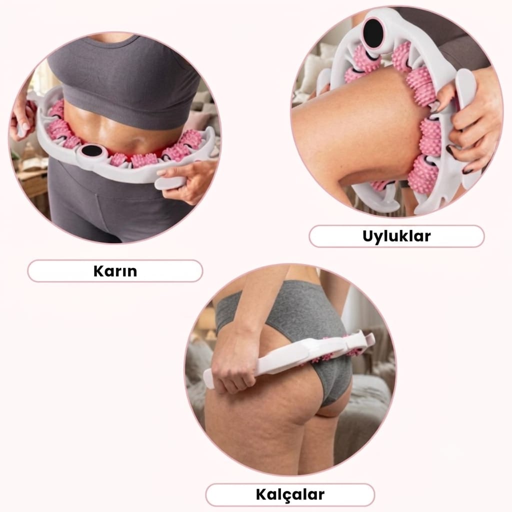 FitRollo Selülit Karşıtı Bacak & Bacak Sıkılaştırma Masaj Rulosu